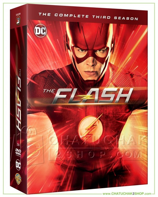 The Flash : The Complete 3rd Season DVD Series (6 discs)
