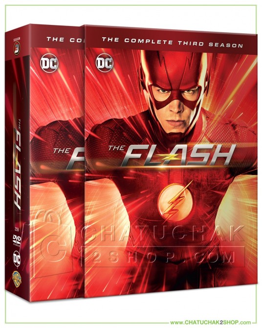 The Flash : The Complete 3rd Season DVD Series (6 discs)