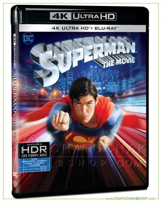 Superman The Movie (1978) 4K Ultra HD includes Blu-ray 2D