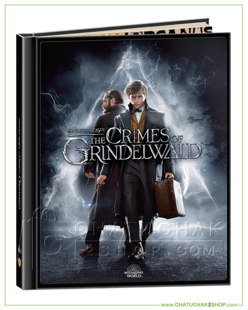 Fantastic Beasts The Crimes Of Grindelwald Blu Ray Digibook Includes 2d 3d Free Post Card