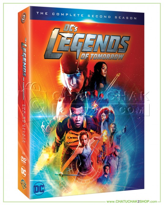 DC&#039;s Legends of Tomorrow : The Complete 2nd Season DVD Series (4 discs)