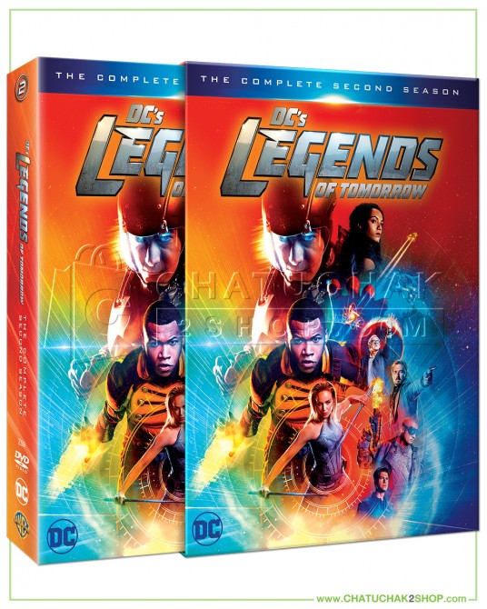 DC&#039;s Legends of Tomorrow : The Complete 2nd Season DVD Series (4 discs)