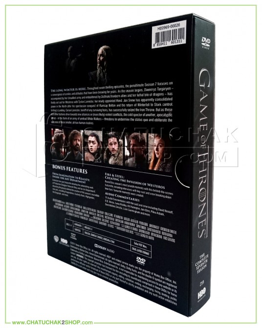 Game of Thrones :The Complete 7th Season DVD Series (4 Disc)
