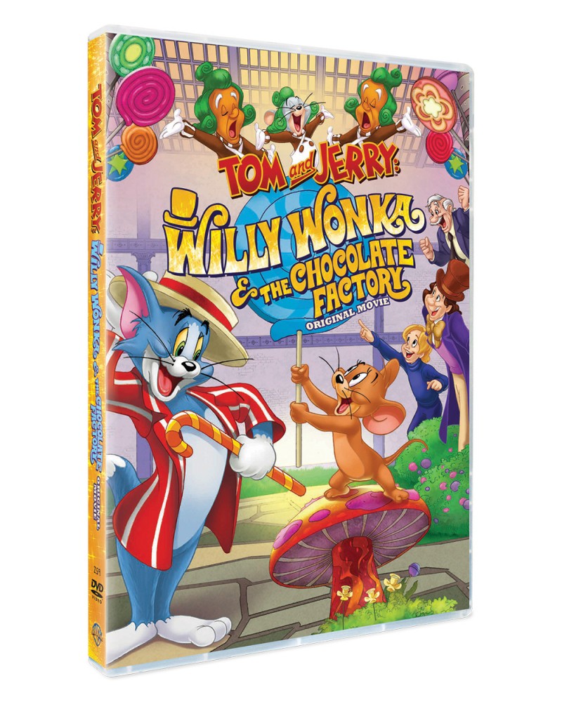 Tom And Jerry Willy Wonka And The Chocolate Factory Dvd