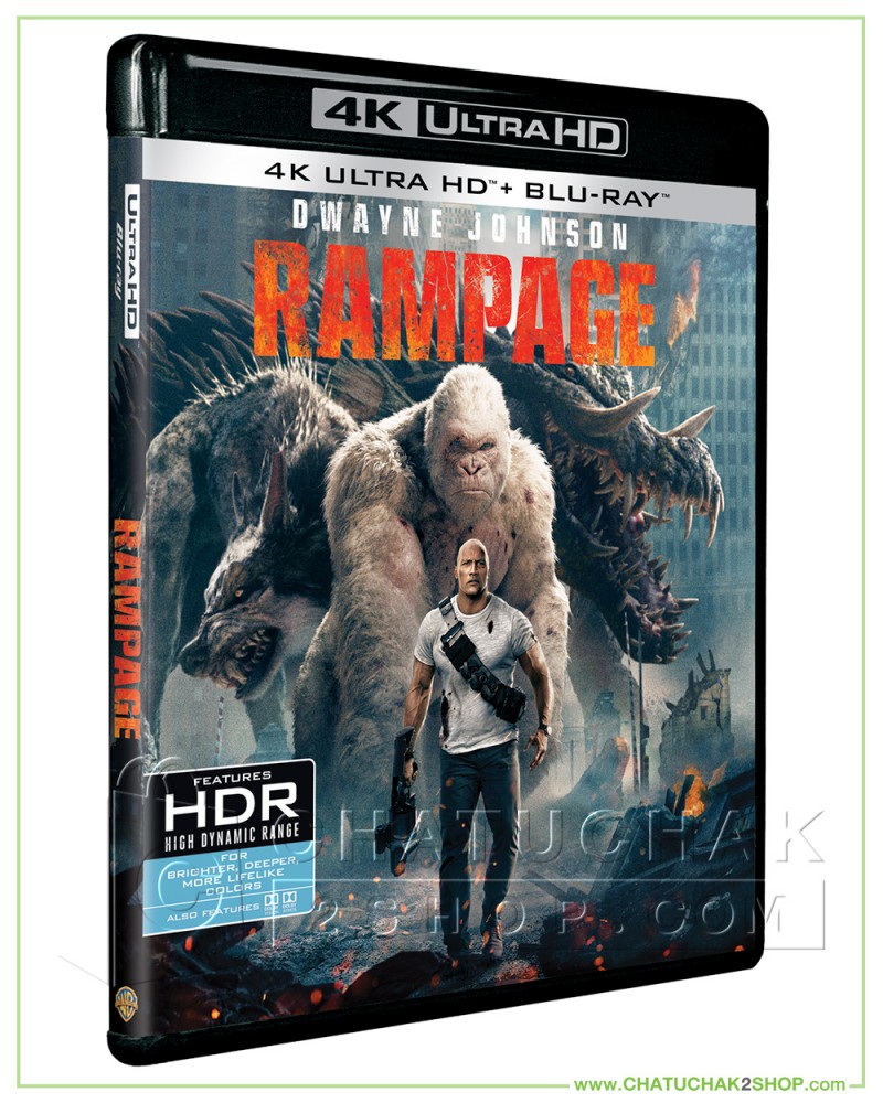 Rampage Blu Ray K Ultra Hd Includes Blu Ray D