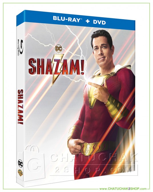 Shazam! Blu-ray Combo Set (Bluray & DVD)