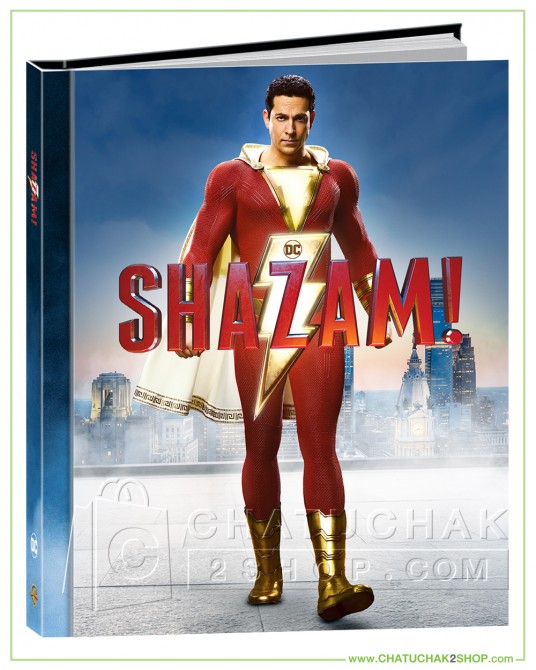 Shazam! Blu-ray Digibook Includes 3D and 2D (Free Postcard)
