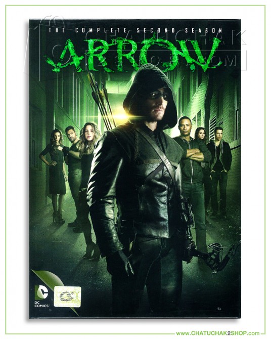 Arrow : The Complete 2nd Season DVD Series (5 discs)