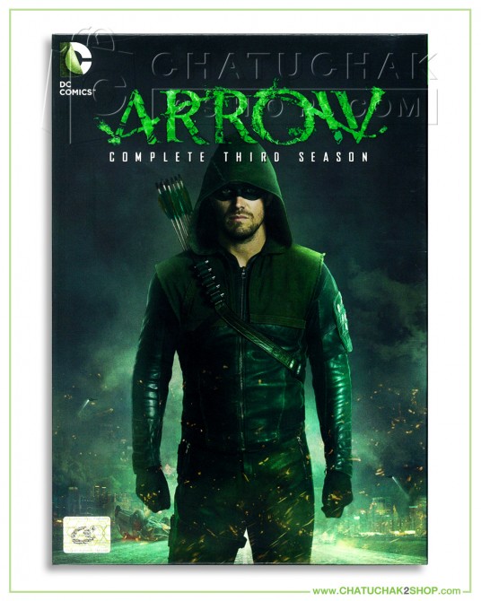 Arrow : The Complete 3rd Season DVD Series (5 discs)