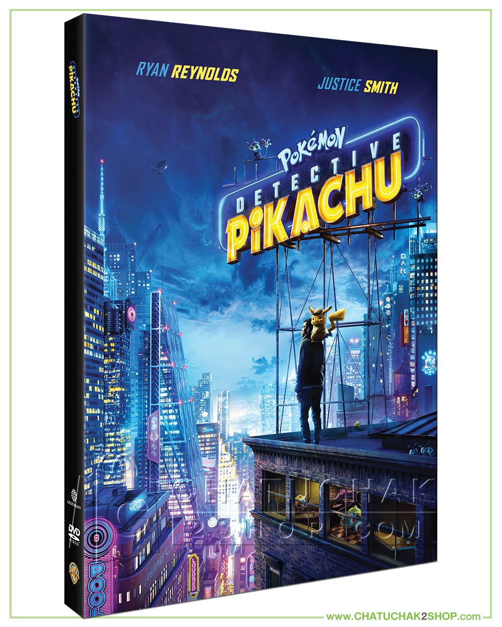 Pokémon Detective Pikachu Dvd Se Bonus Disc