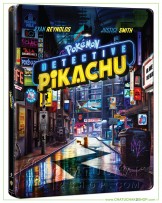 Pokémon Detective Pikachu Blu-ray Steelbook Includes 3D and 2D
