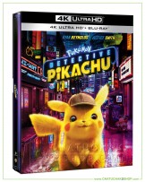 Pokémon Detective Pikachu 4K Ultra HD Steelbook includes Blu-ray 2D (Defective Product)