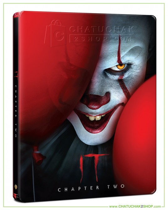 It Chapter Two Bluray Steelbook + Bluray Special Features (Free Postcard)