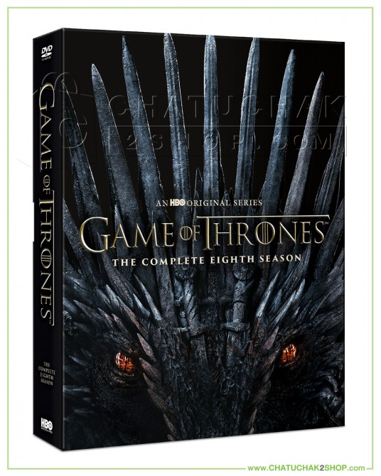 Game of Thrones: The Final Season DVD Series (4 discs) + Photobook