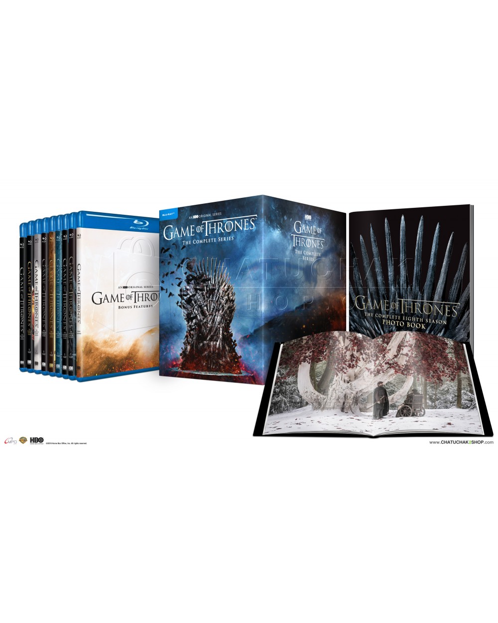 Game Of Thrones The Complete Series 1 8 Blu Ray Boxset Photobook