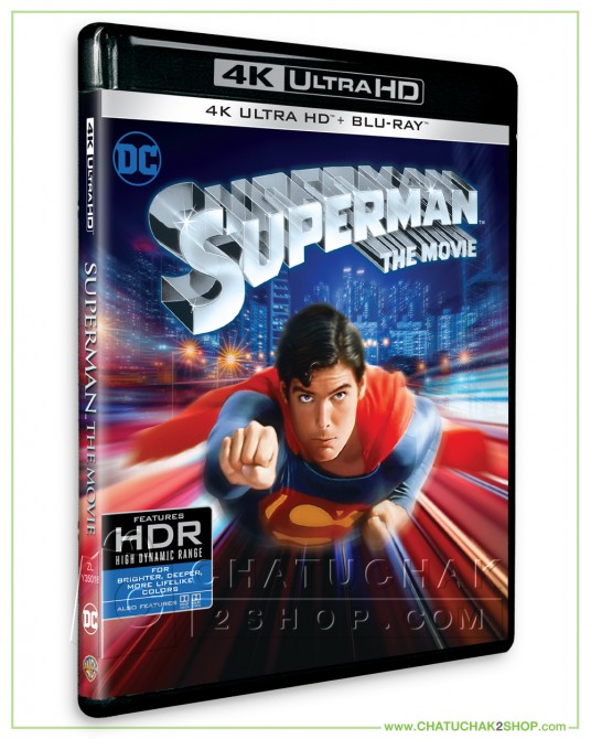 Superman The Movie (1978) 4K Ultra HD includes Blu-ray 2D