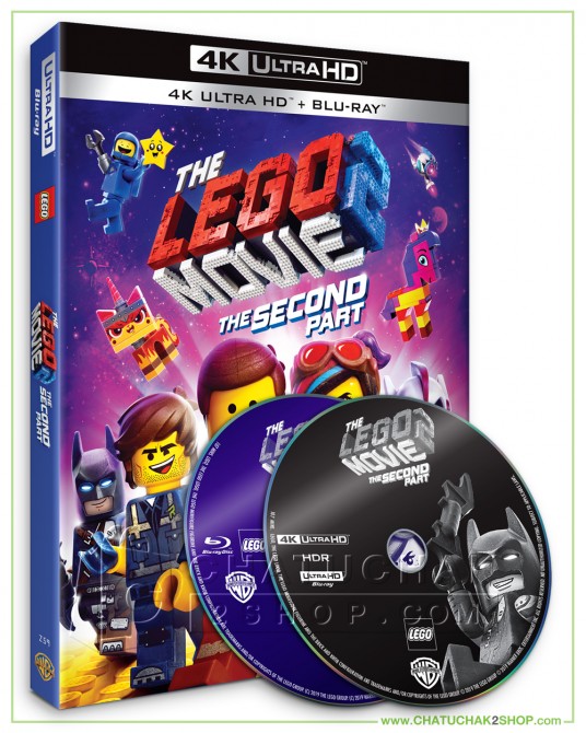 The Lego Movie 2: The Second Part Blu-ray 4K Ultra HD includes Blu-ray 2D