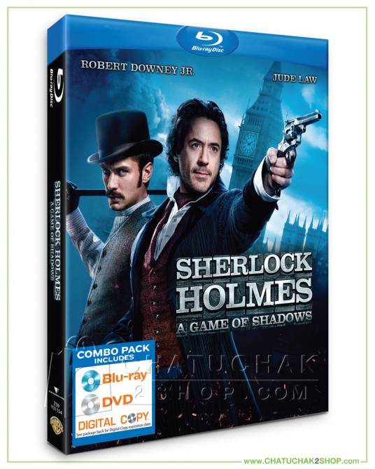 Sherlock Holmes : A Game of Shadows Blu-ray Combo Set (Bluray & DVD)