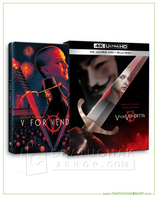V for Vendetta 4K Ultra HD Steelbook includes Blu-ray 2D