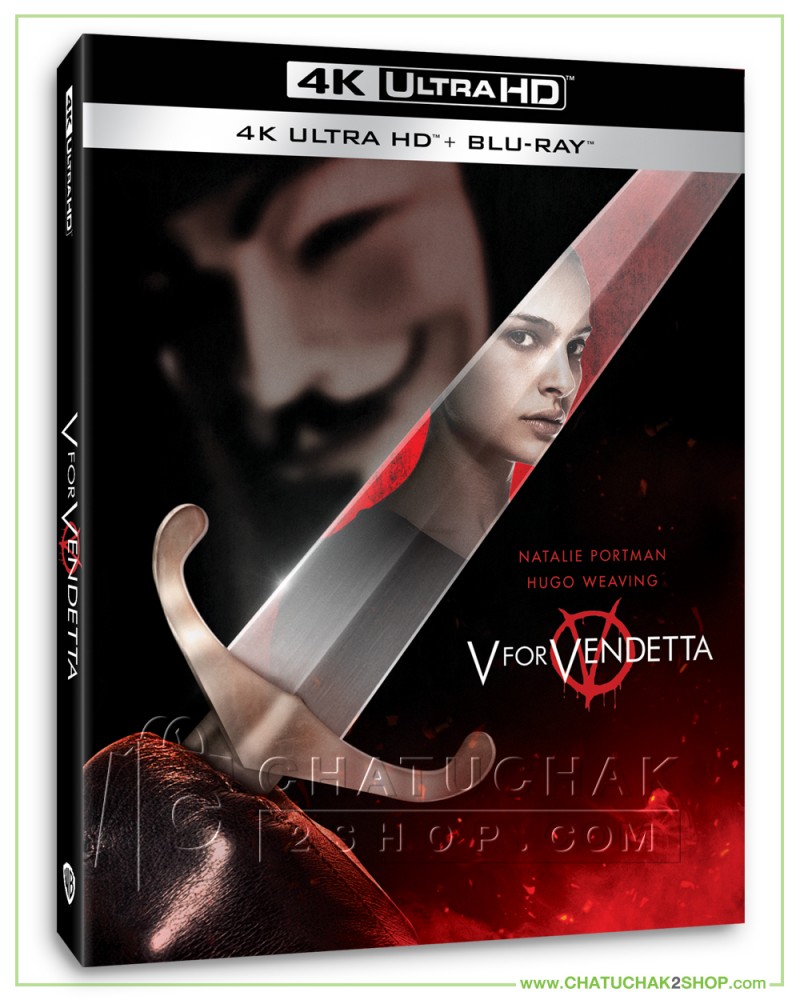 V For Vendetta 4K Ultra HD Includes Blu-ray 2D