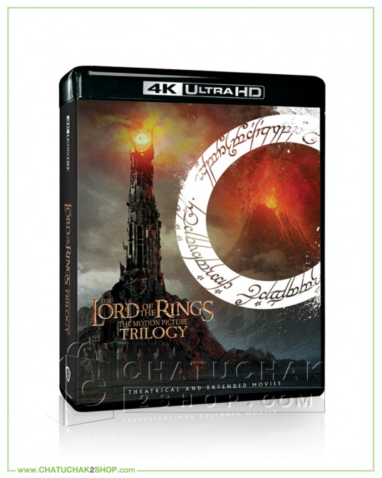 Lord of the Rings, The Motion Picture Trilogy (EXT) 4K Boxset + Lenticular