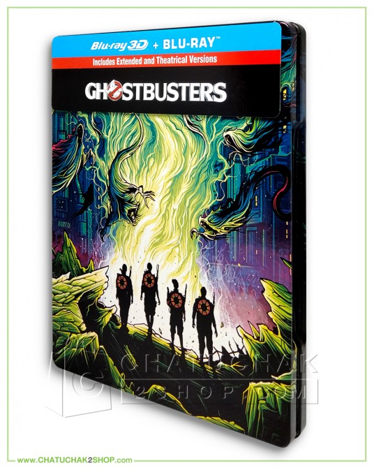 Ghostbusters (Blu-ray Steelbook Includes 3D and 2D)