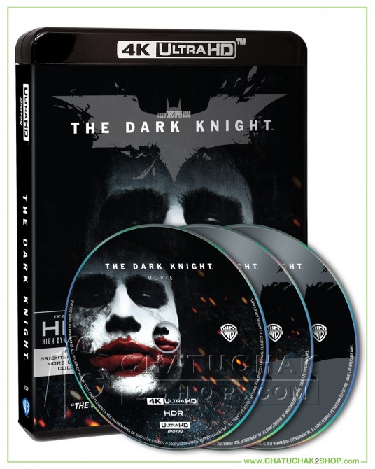 The Dark Knight 4K Ultra HD + Blu-ray 2D + Blu-ray Bonus Disc (4K- No Thai Sub&amp;Thai Audio)