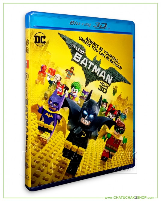 The Lego Batman Movie 2D &amp; 3D Blu-ray + Lenticular