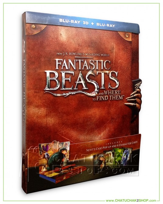 Fantastic Beasts and Where to Find Them 2D &amp; 3D Blu-ray (Pop-up)