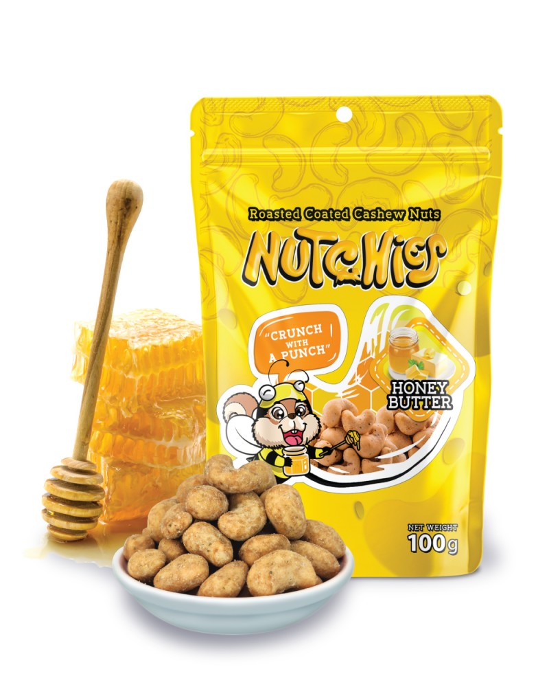 Nutchies Honey Butter Flavour 100g