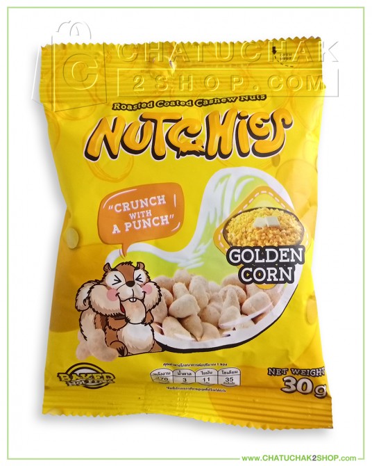 Nutchies Golden Corn Flavour 30g