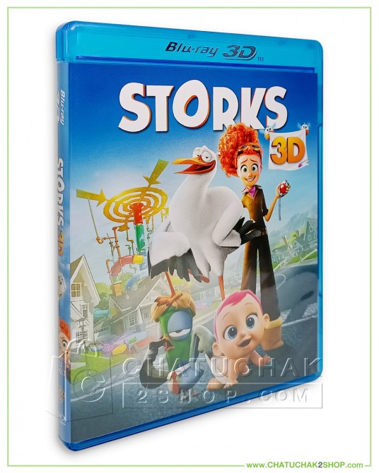 Storks 2D &amp; 3D Blu-ray + Lenticular