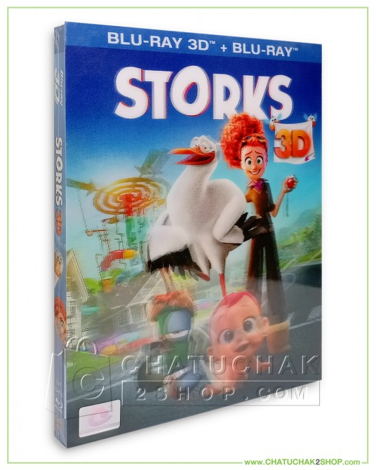 Storks 2D &amp; 3D Blu-ray + Lenticular