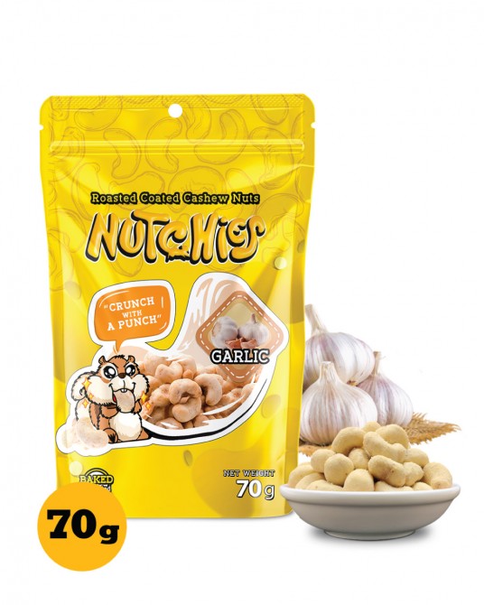 Nutchies Garlic Flavour 70g