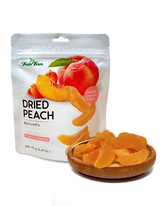 TANTAN Dried Peach 70g.