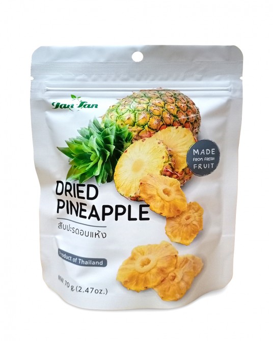TANTAN Dried Pineapple 70g.