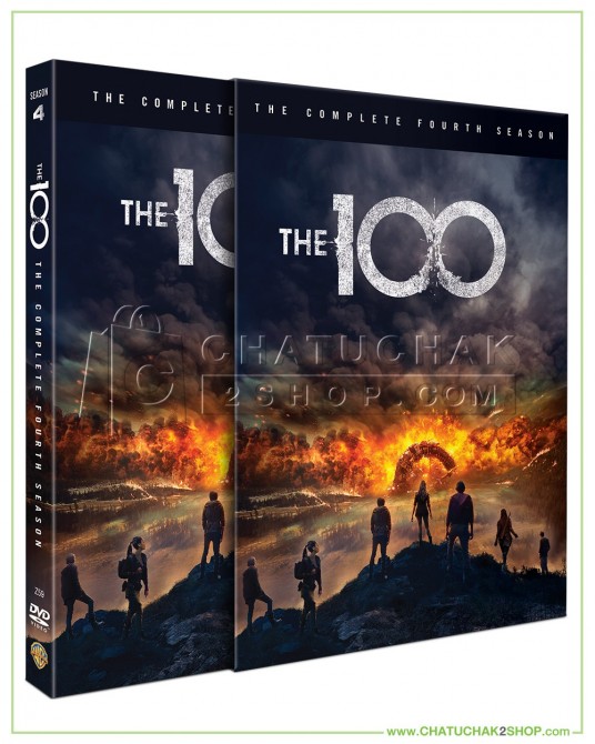 The 100 The Complete 4th Season DVD Boxset (4 discs)