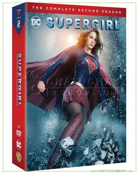 Supergirl : The Complete 2nd Season DVD Series (5 discs)