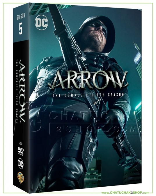 Arrow : The Complete 5th Season DVD Series (5 discs)